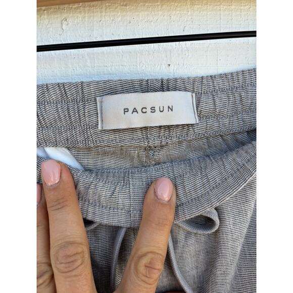 NWT Pacsun Cargo Shorts, Elastic Waist, Gray, Size S - Picture 3 of 5